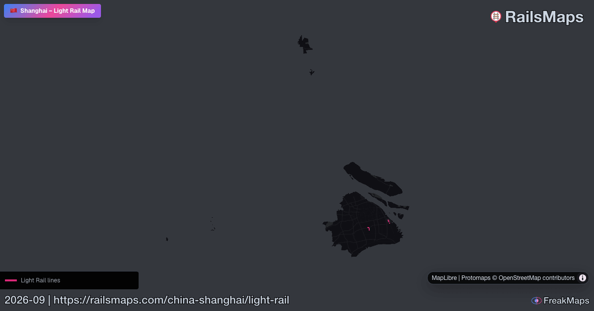 Hrs Map Şanghay Hafif Raylı Sistem Haritası — HRS Hatları ve Güzergahları ...