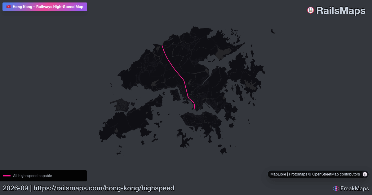 Hsr Train Map Hong Kong High-Speed Rail Map — HSR Lines & Fast Train Corridors ...