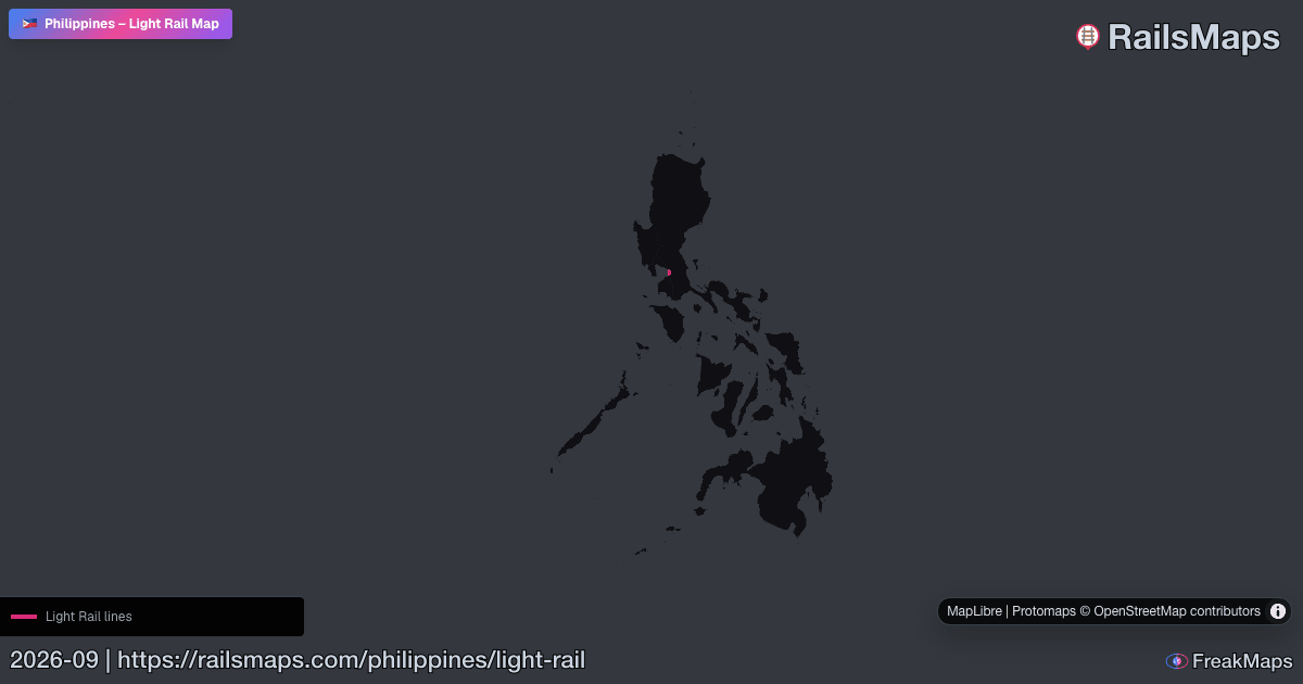 Py Line Lrt Map Philippines Light Rail Map — LRT Lines & Routes | RailsMaps